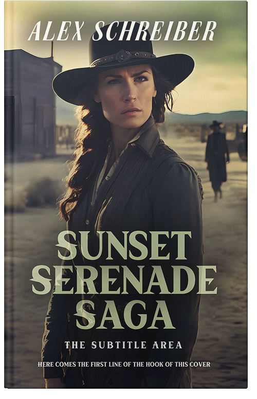 Front view of Premade Action & Adventure Book Cover - Baltic Sea