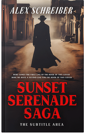 Premade Book Cover Chestnut Rose