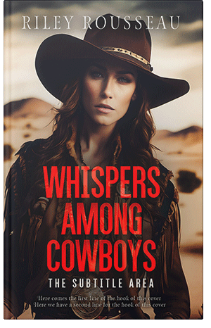 Premade Book Cover Cocoa Brown