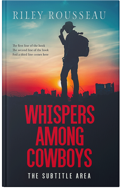 Front view of Premade Action & Adventure Book Cover - Gable Green