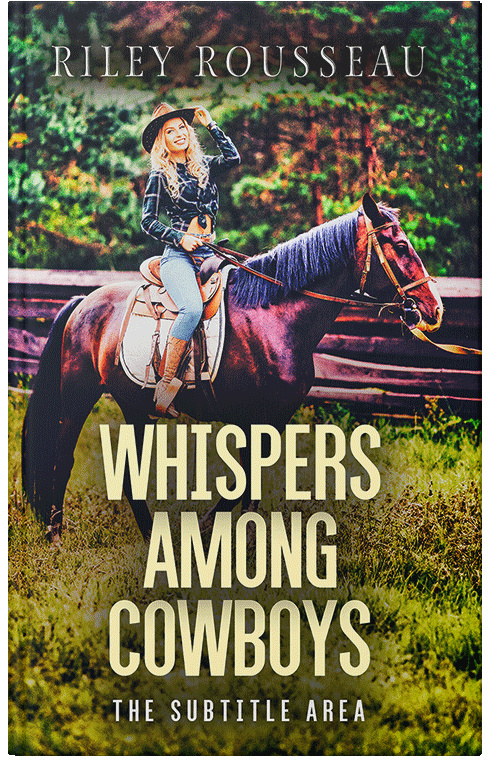 Front view of Premade Action & Adventure Book Cover - Rangitoto