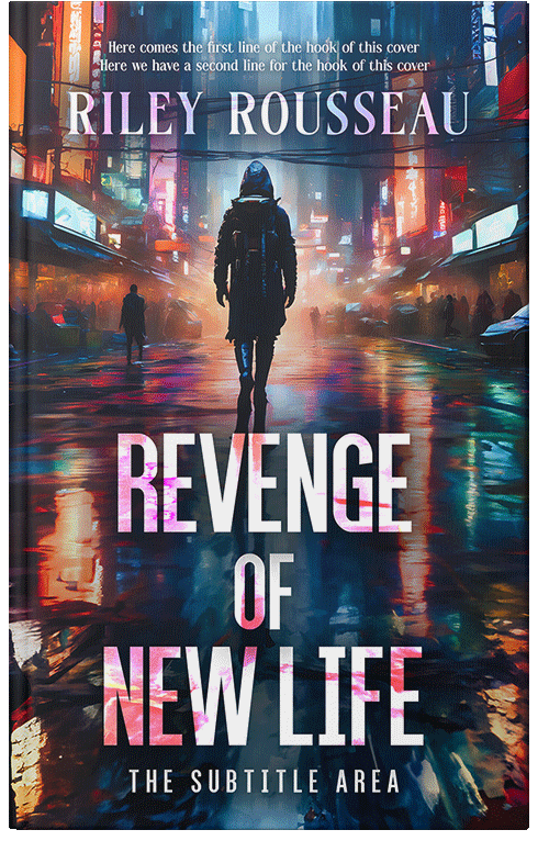 Front view of Premade Science Fiction Book Cover - Charade