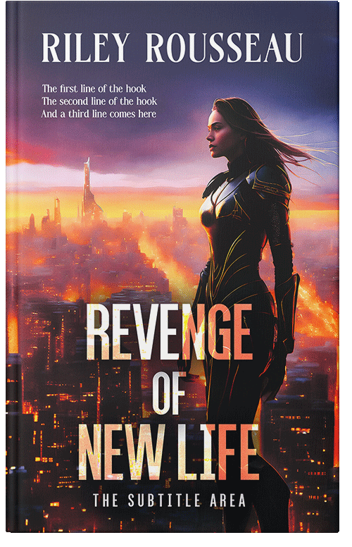 Front view of Premade Apocalyptica Book Cover - Tumbleweed