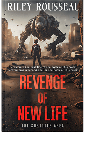 Pre Made Book Cover Cocoa Brown