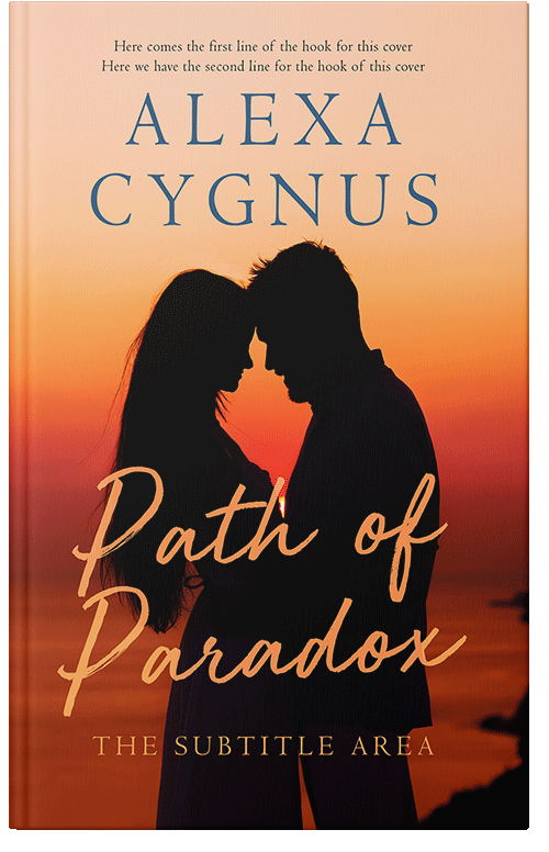 Front view of Premade Romance Book Cover - Corvette