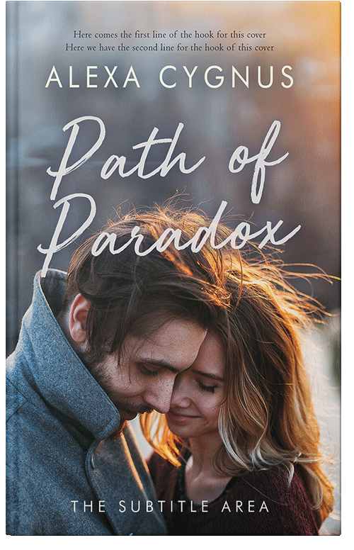 Front view of Premade Romance Book Cover - Abbey