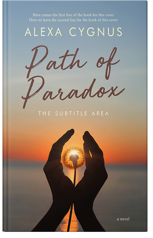 Front view of Premade Literary Fiction Book Cover - Stack