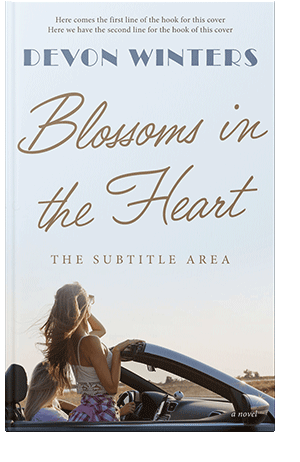 Pre Made Book Cover Catskill White