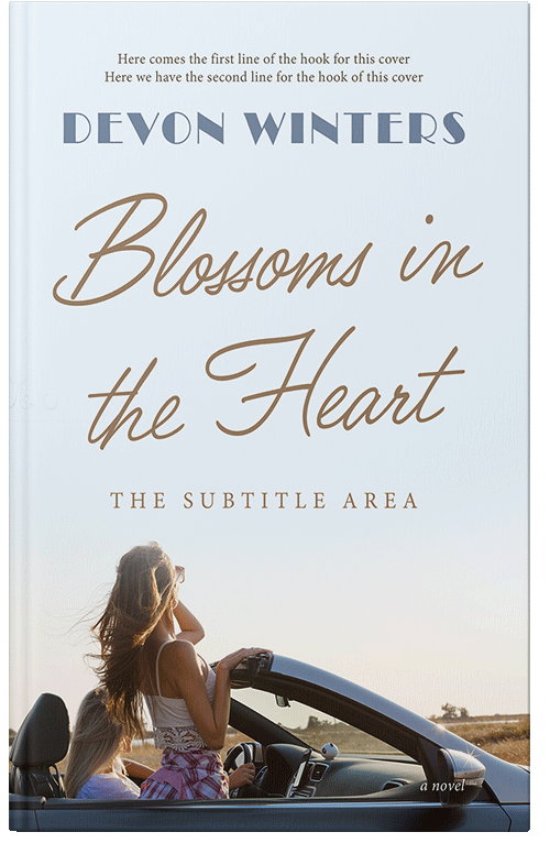 Front view of Premade Romance Book Cover - Catskill White