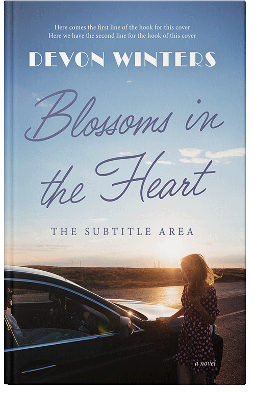 Front view of Premade Romance Book Cover - Geyser