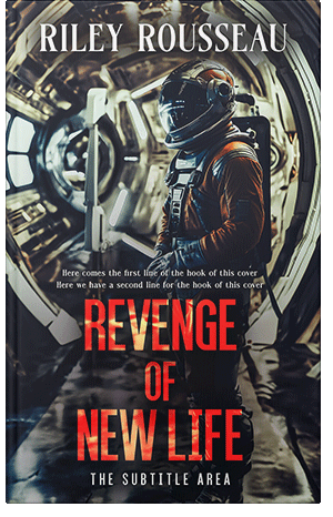 Premade Book Cover Tan