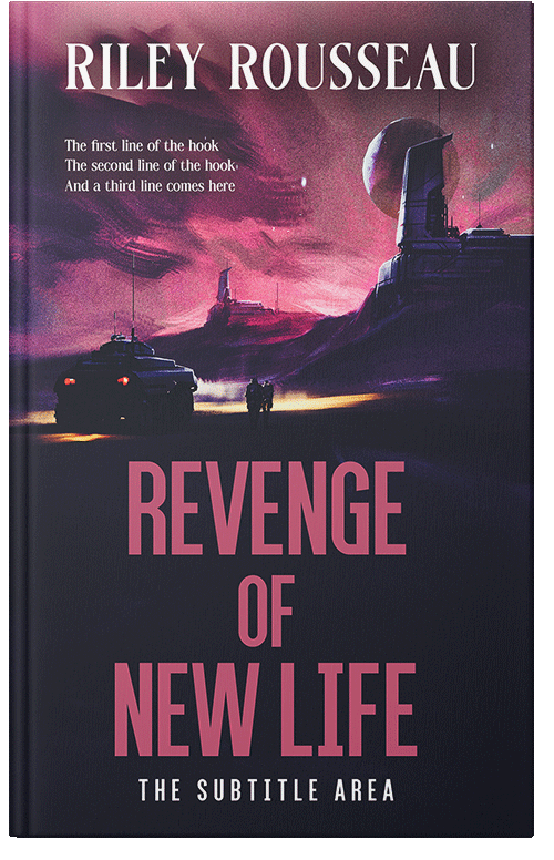 Front view of Premade Science Fiction Book Cover - Charm