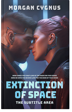 Premade Book Cover Blackcurrant