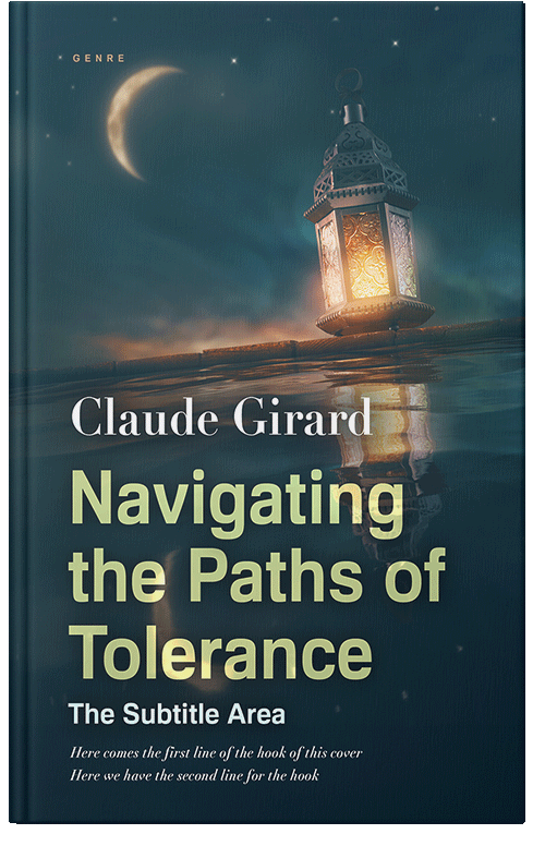 Front view of Premade Religion & Spirituality Book Cover - Big Stone