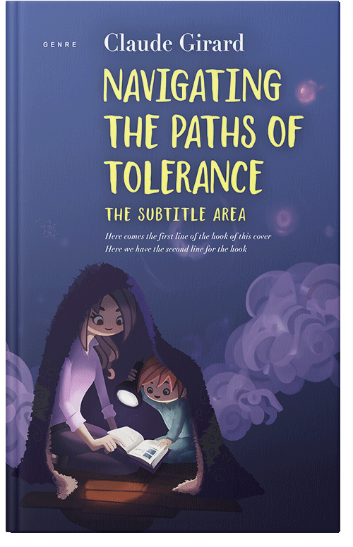 Front view of Premade Children's Book Cover - East Bay