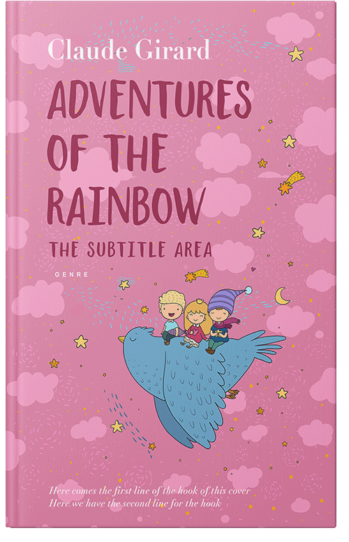 Front view of Premade Children's Book Cover - Shocking