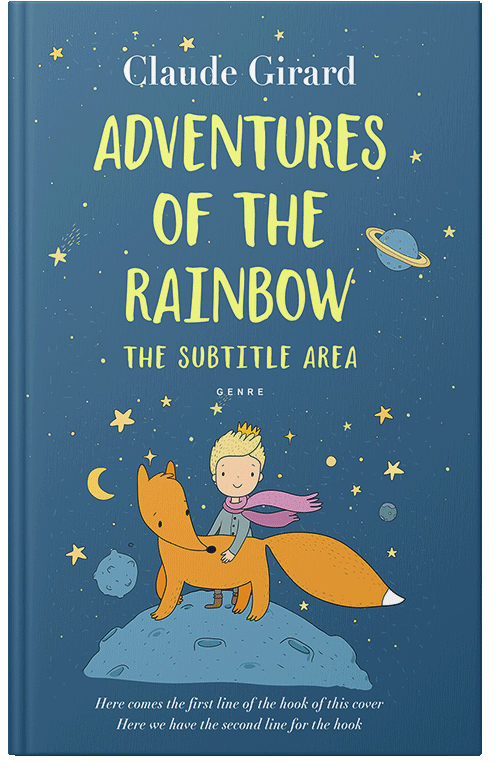 Front view of Premade Fantasy Book Cover - Calypso