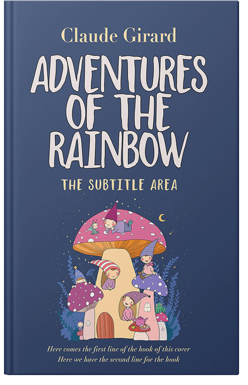 Front view of Premade Fantasy Book Cover - San Juan