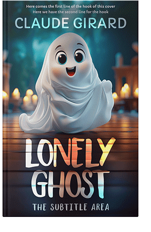 Pre Made Book Cover Vanilla