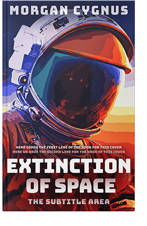 Pre Made Book Cover Petite Orchid