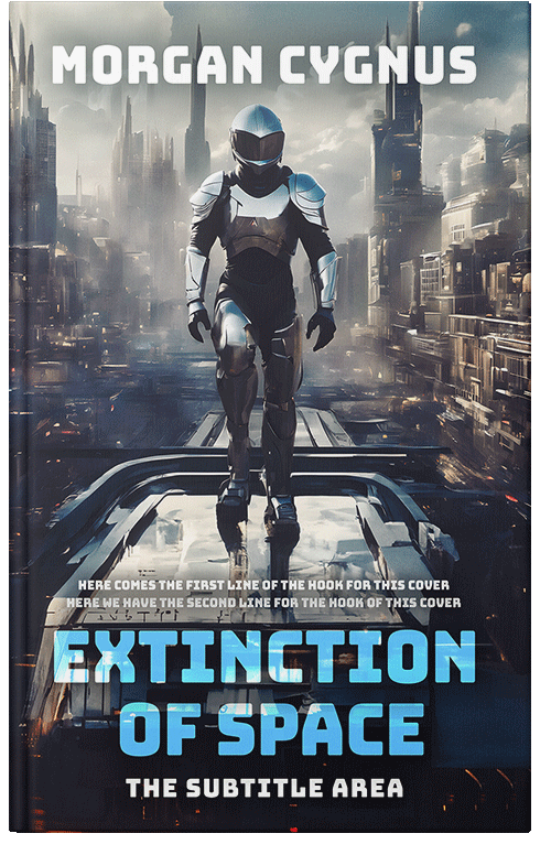 Front view of Premade Science Fiction Book Cover - Tuna