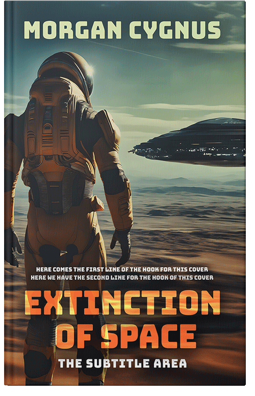 Front view of Premade Science Fiction Book Cover - Tuatara