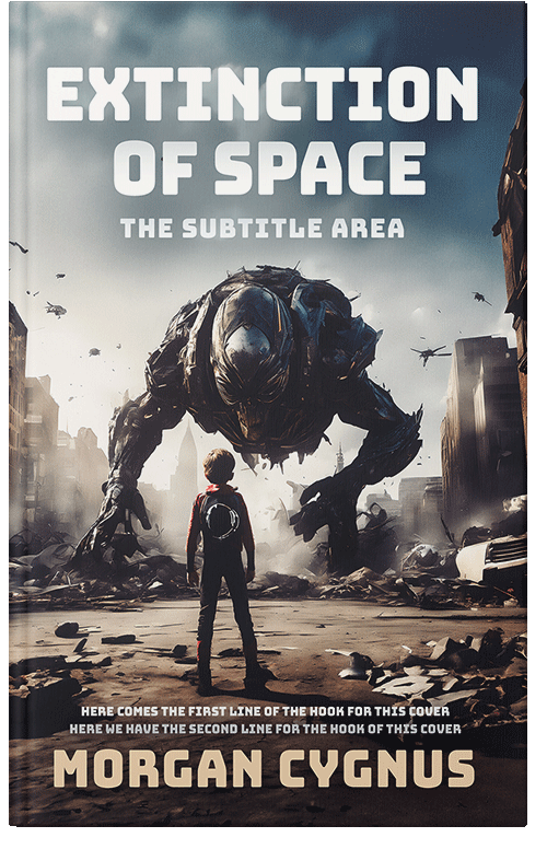 Front view of Premade Science Fiction Book Cover - Tuna