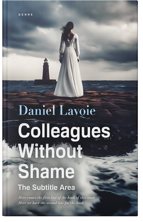 Front view of Premade Romance Book Cover - Charade