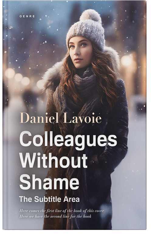 Front view of Premade Romance Book Cover - Ship Gray