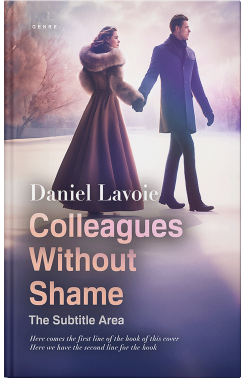 Front view of Premade Romance Book Cover - Cold Turkey