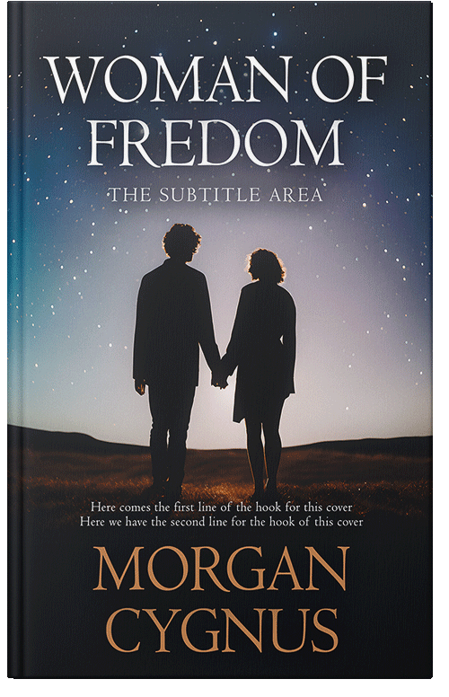 Front view of Premade Romance Book Cover - Nobel