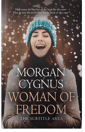 Pre Made Book Cover Cocoa Brown