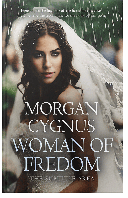 Front view of Premade Romance Book Cover - Rangitoto