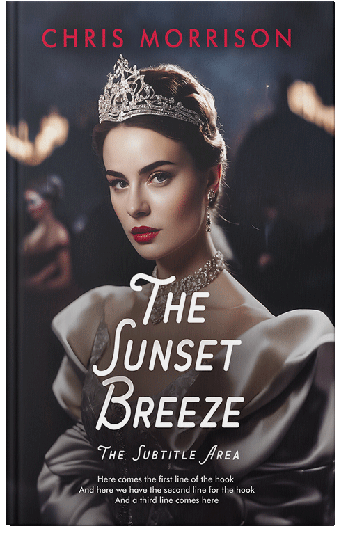 Front view of Premade Romance Book Cover - Baltic Sea