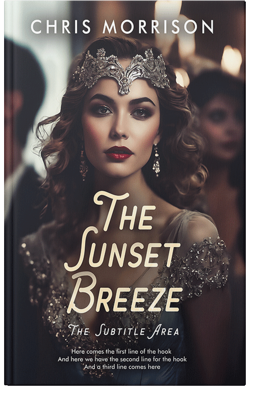 Front view of Premade Romance Book Cover - Thunder