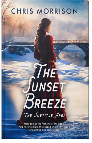 Pre Made Book Cover Silver Rust