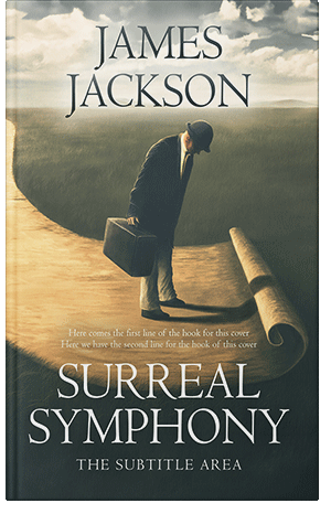 Pre Made Book Cover Lunar Green