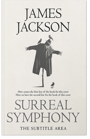 Pre Made Book Cover Spring Wood