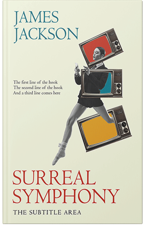 Pre Made Book Cover Coconut Cream