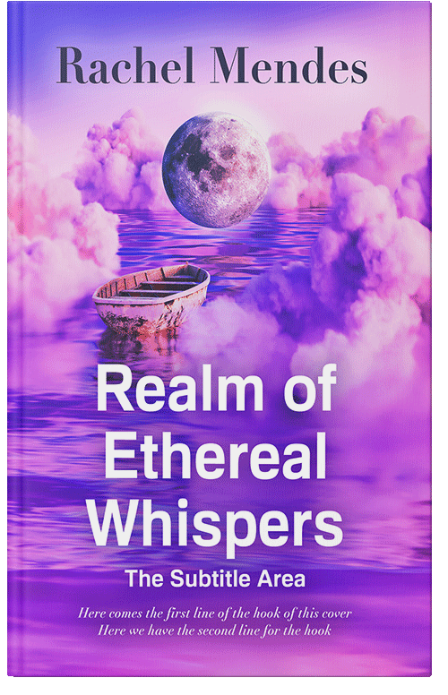 Front view of Premade Fantasy Book Cover - Lavender