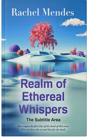 Pre Made Book Cover Glacier