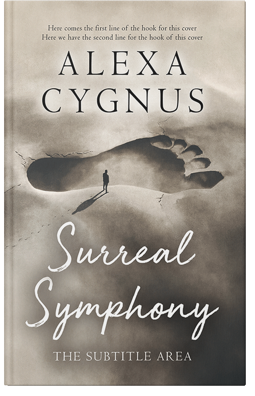 Front view of Premade Surreal Book Cover - Nomad