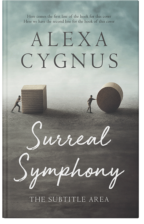 Front view of Premade Literary Fiction Book Cover - Storm Dust