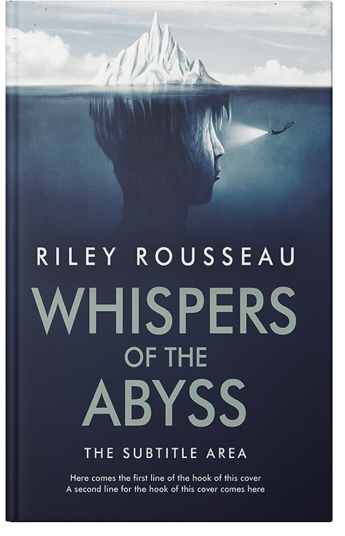 Front view of Premade Surreal Book Cover - Tiara