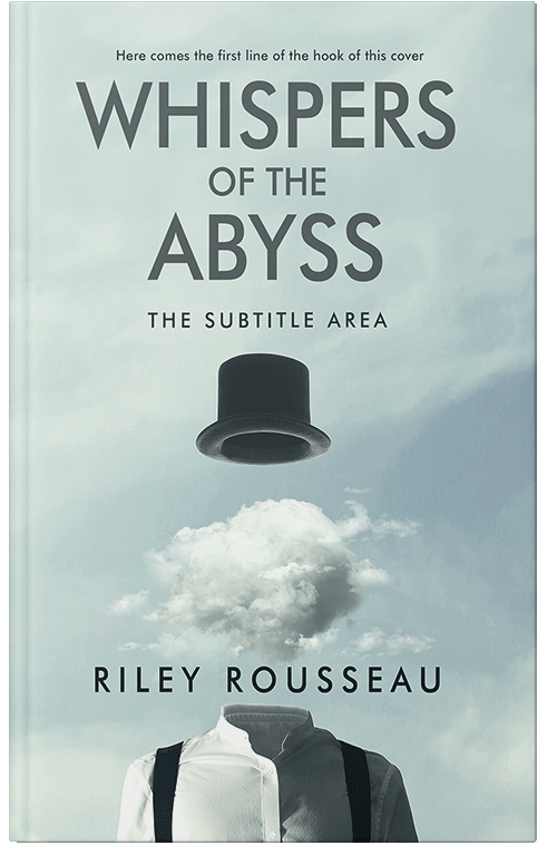 Front view of Premade Surreal Book Cover - Nebula