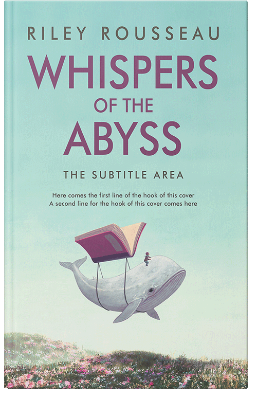 Front view of Premade Children's Book Cover - Skeptic