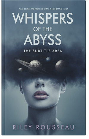 Pre Made Book Cover Blue Bayoux