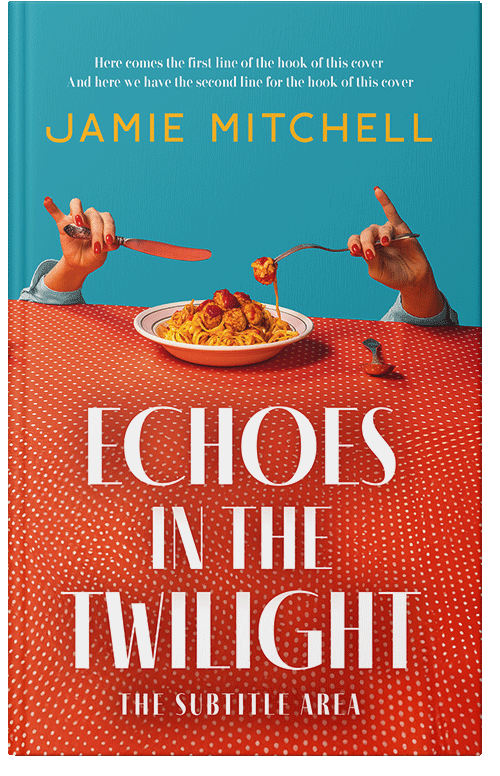 Front view of Premade Surreal Book Cover - Thunderbird