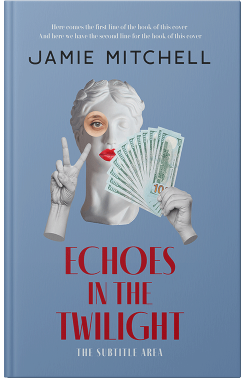 Front view of Premade Surreal Book Cover - Bali Hai