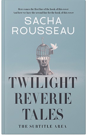 Pre Made Book Cover Tower Gray